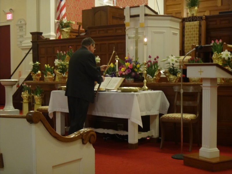 Deacon end of Service