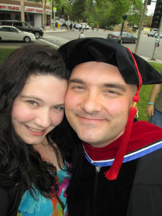 Pastor Bill and Christilynn at ANTS Graduation 5-16-2015