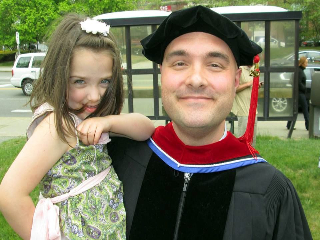 Pastor Bill and Kayleigh at ANTS Graduation 5-16-2015